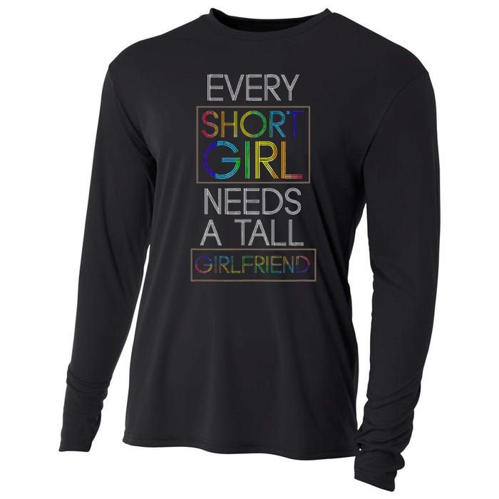 Funny Lesbian Couple Pride Month Gift Idea LGBT Cooling Performance Long Sleeve Crew