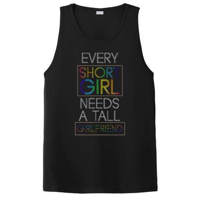 Funny Lesbian Couple Pride Month Gift Idea LGBT PosiCharge Competitor Tank