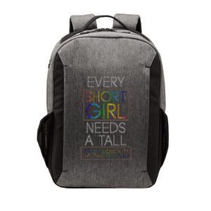 Funny Lesbian Couple Pride Month Gift Idea LGBT Vector Backpack