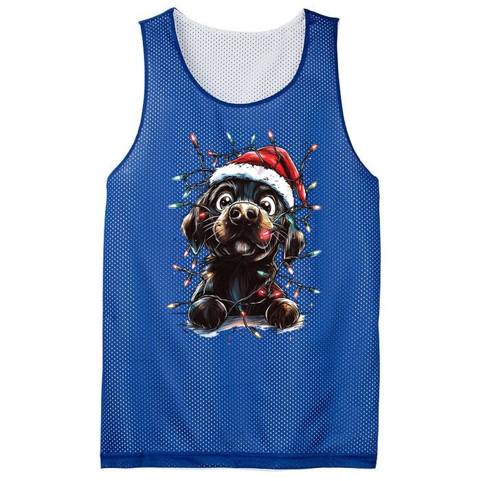 Funny Labrador Christmas Dog Lab Mom Dog Santa Cute Puppy Meaningful Gift Mesh Reversible Basketball Jersey Tank