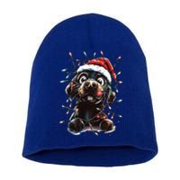 Funny Labrador Christmas Dog Lab Mom Dog Santa Cute Puppy Meaningful Gift Short Acrylic Beanie