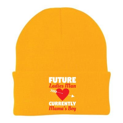 Future Ladies Currently Mama's Valentines Day Gift Knit Cap Winter Beanie