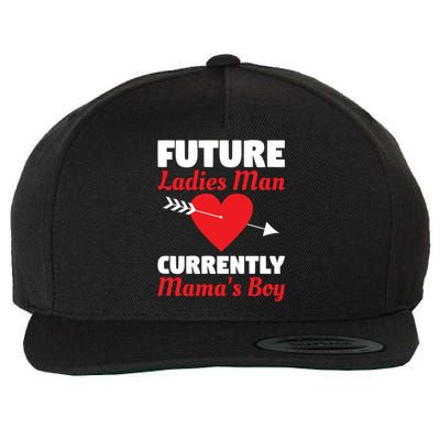 Future Ladies Currently Mama's Valentines Day Gift Wool Snapback Cap