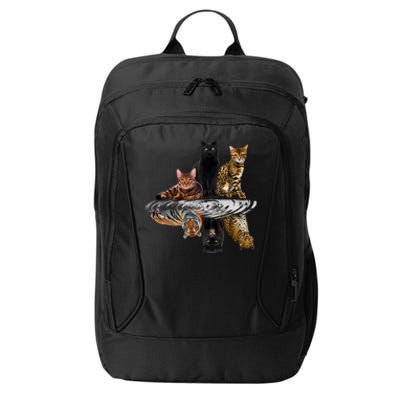 Funny Little Cats Big Cats City Backpack