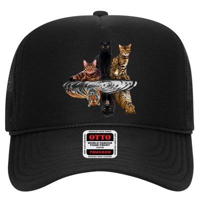 Funny Little Cats Big Cats Trucker Hat