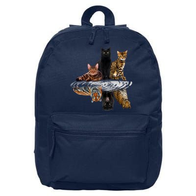 Funny Little Cats Big Cats 16 in Basic Backpack