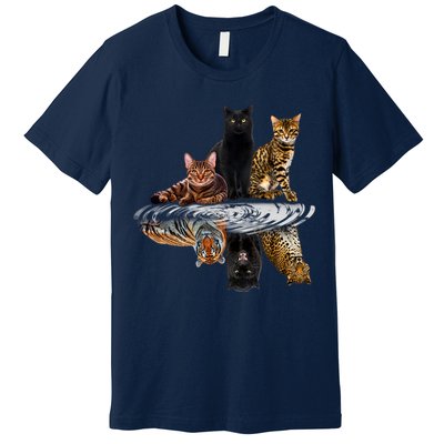 Funny Little Cats Big Cats Premium T-Shirt