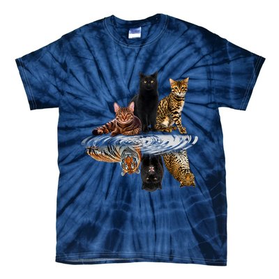 Funny Little Cats Big Cats Tie-Dye T-Shirt