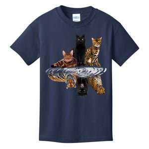 Funny Little Cats Big Cats Kids T-Shirt