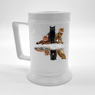 Funny Little Cats Big Cats Beer Stein