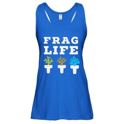 Frag Life Coral Reef Saltwater Funny Aquarist Joke Ladies Essential Flowy Tank