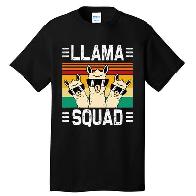 Funny Llama Cute Llama Alpaca Tall T-Shirt