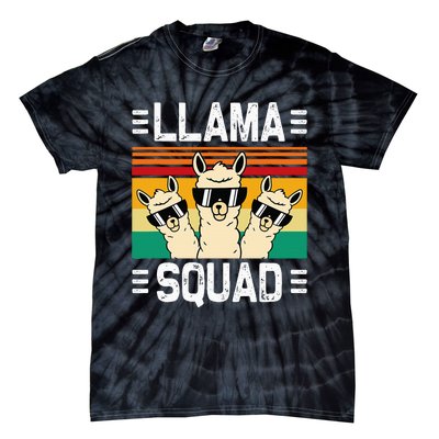 Funny Llama Cute Llama Alpaca Tie-Dye T-Shirt