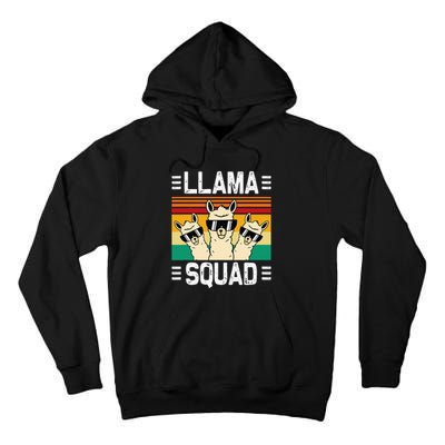 Funny Llama Cute Llama Alpaca Tall Hoodie