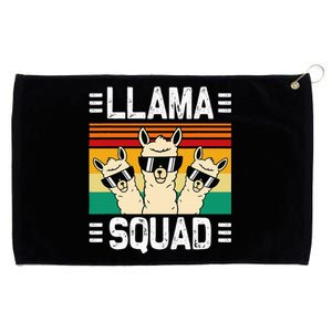 Funny Llama Cute Llama Alpaca Grommeted Golf Towel