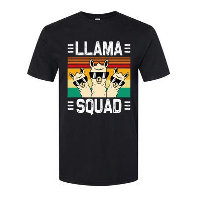 Funny Llama Cute Llama Alpaca Softstyle CVC T-Shirt