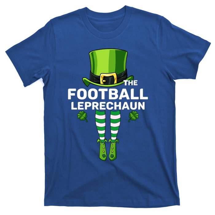 Football Leprechaun Costume Gift Matching Family Gift T-Shirt