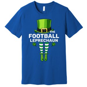 Football Leprechaun Costume Gift Matching Family Gift Premium T-Shirt