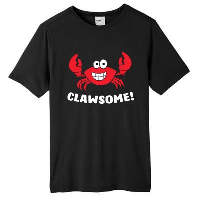 Funny Lobster Clawsome Sea Crab Cartoon Lobster Tall Fusion ChromaSoft Performance T-Shirt