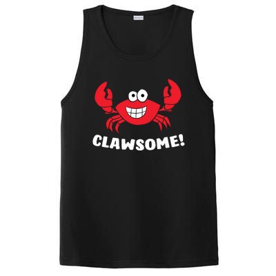 Funny Lobster Clawsome Sea Crab Cartoon Lobster PosiCharge Competitor Tank