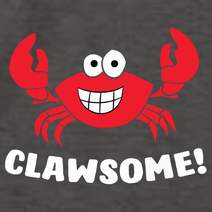 Funny Lobster Clawsome Sea Crab Cartoon Lobster Vector Backpack