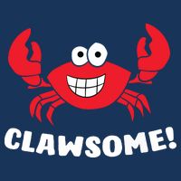 Funny Lobster Clawsome Sea Crab Cartoon Lobster Cooling Performance Crew T-Shirt