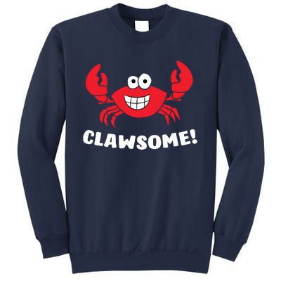 Funny Lobster Clawsome Sea Crab Cartoon Lobster Sweatshirt