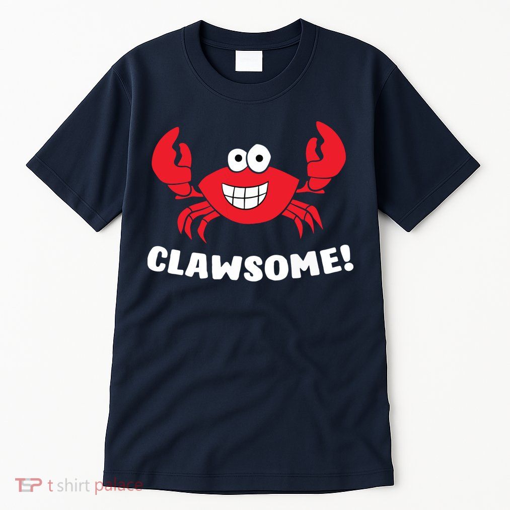Funny Lobster Clawsome Sea Crab Cartoon Lobster Tall T-Shirt