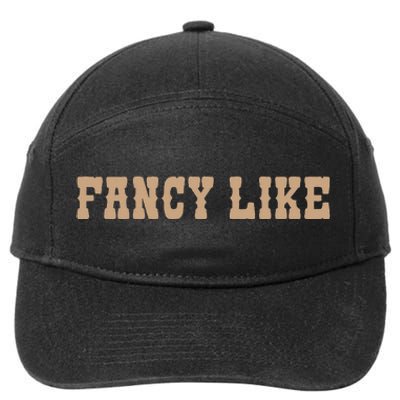 Funny Line Dancing Country Western Fancy Like 7-Panel Snapback Hat