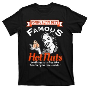 Fonda Lynn Dees Nuts Satisfies Funny Adult Humor Short Sleeve T-Shirt