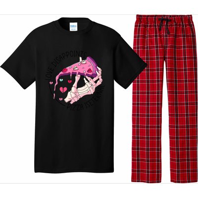 Funny Love Disappoints Pizza Is Eternal Valentine's Day Gift Pajama Set