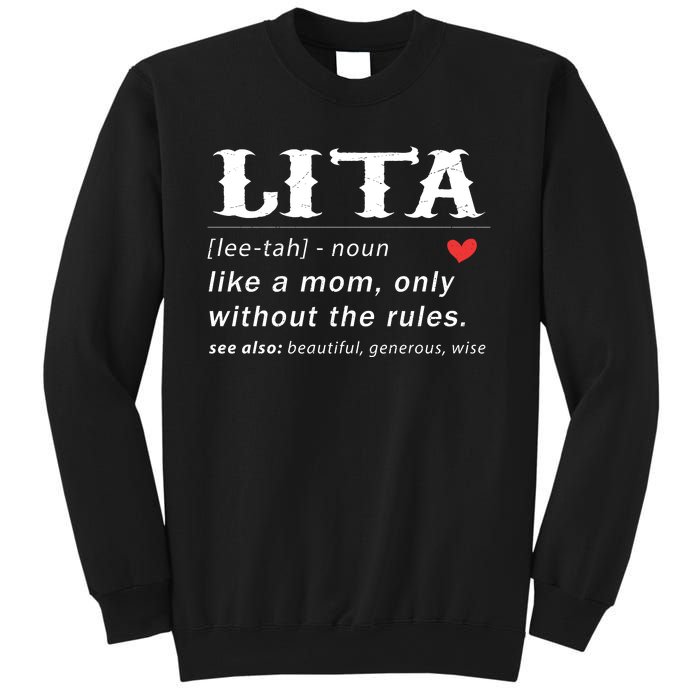 Funny Lita Defination Sweatshirt