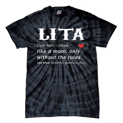 Funny Lita Defination Tie-Dye T-Shirt