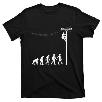 Funny Lineman Designs For Men Women Electrician Engineers T-Shirt