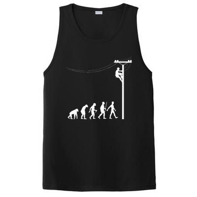 Funny Lineman Designs For Men Women Electrician Engineers PosiCharge Competitor Tank