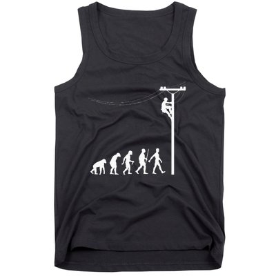 Funny Lineman Designs For Men Women Electrician Engineers Tank Top