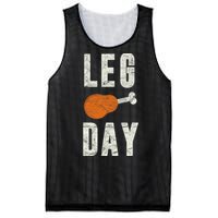 Fun Leg Day Thanksgiving Gifts Pilgrim Costume Turkey Day Mesh Reversible Basketball Jersey Tank