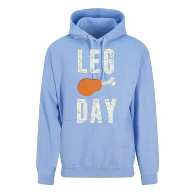 Fun Leg Day Thanksgiving Gifts Pilgrim Costume Turkey Day Unisex Surf Hoodie