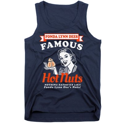 Fonda Lynn Dees Nuts Satisfies Funny Adult Humor Saying Tank Top