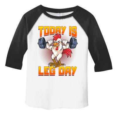 Funny Leg Day Chicken Legs Squats Gym Gift Toddler Fine Jersey T-Shirt