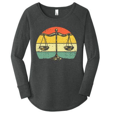 Funny Lawyer Design For Wo Paralegal Attorney Lovers Women's Perfect Tri Tunic Long Sleeve Shirt