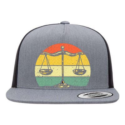 Funny Lawyer Design For Wo Paralegal Attorney Lovers Flat Bill Trucker Hat