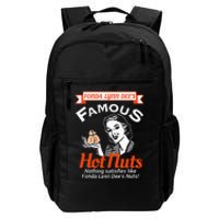 Fonda Lynn Dees Nuts Satisfies Funny Adult Humor Short Sleeve Daily Commute Backpack