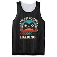 Funny Last Day Of School Gaming Teacher Student Mesh Reversible Basketball Jersey Tank