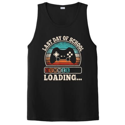 Funny Last Day Of School Gaming Teacher Student PosiCharge Competitor Tank