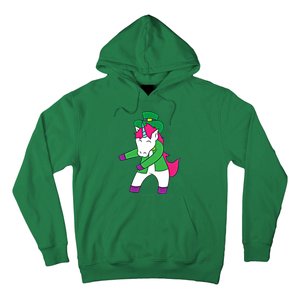 Flossing Leprechaun Design Irish Unicorn Gift Hoodie