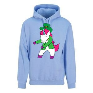 Flossing Leprechaun Design Irish Unicorn Gift Unisex Surf Hoodie