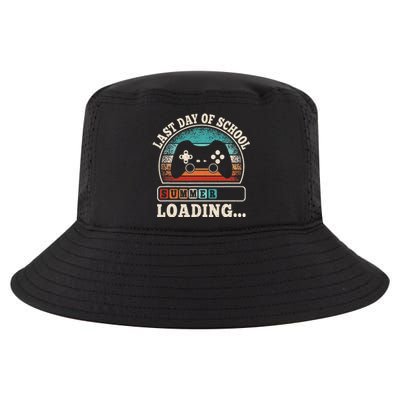 Funny Last Day Of School Gaming Teacher Student Cool Comfort Performance Bucket Hat