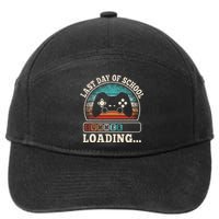 Funny Last Day Of School Gaming Teacher Student 7-Panel Snapback Hat