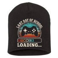 Funny Last Day Of School Gaming Teacher Student Short Acrylic Beanie